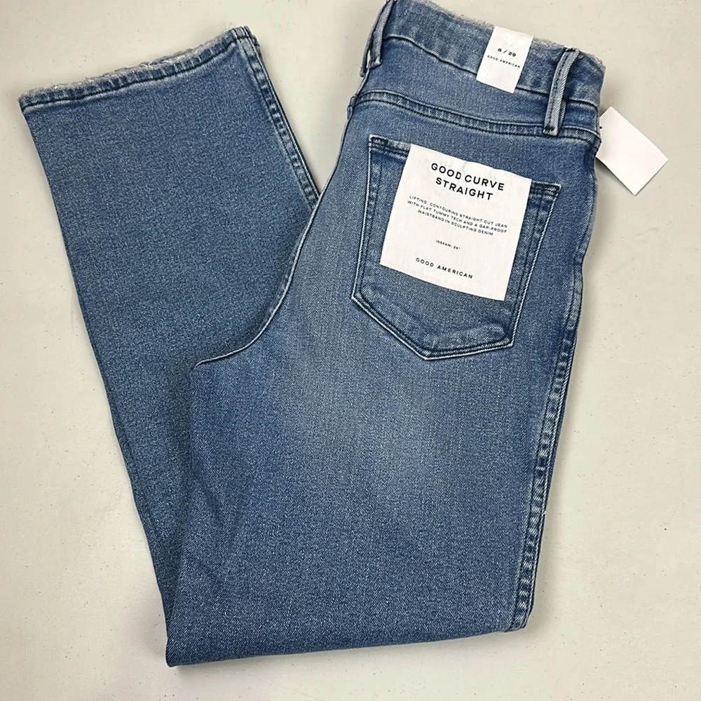 GOOD CURVE STRAIGHT NATURAL FRAY
HEM I BLUE858  Size 8 - Picture 10 of 14